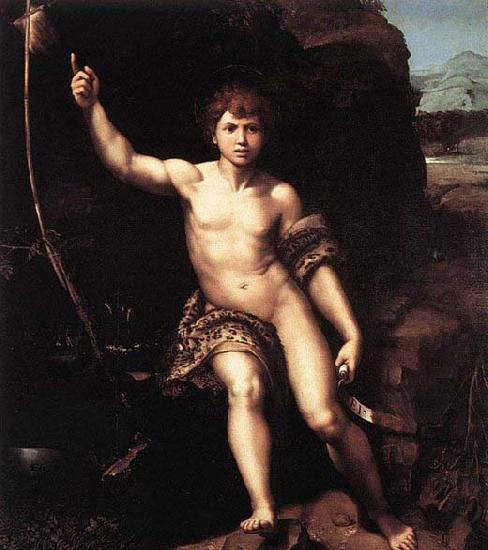 RAFFAELLO Sanzio St John the Baptist